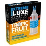 Презерватив Luxe Extreme Убойный Бурильщик с ароматом тропических фруктов, 1 шт