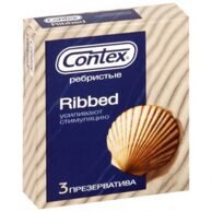 Презервативы ребристые "Contex Ribbed"