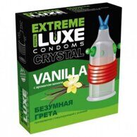 Презерватив Luxe Extreme Безумная Грета с ароматом ванили, 1 шт