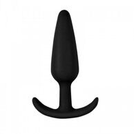 Черная анальная втулка для ношения "Lure Me", длина 11 см, диаметр 2,6 см