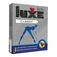 Гладкие классические презервативы Luxe Classic, 3 шт