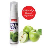 Смазка для минета или кунилингуса  "Tutti-Frutti" с яблочным вкусом, 30 г