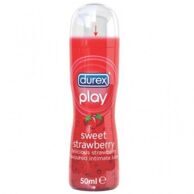 Гель для секса "Durex Play Sweet Strawberry" с ароматом клубники