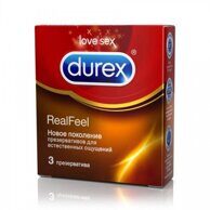 Презервативы "Durex №3 Real Feel" для естественных ощущений