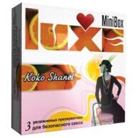 Ароматизированные презервативы Luxe Коко Шанель, 3 шт
