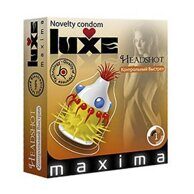 Презерватив с усиками "Luxe Maxima" Контрольный Выстрел