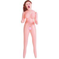 Очень реалистичная девушка с 3D-лицом для орального, вагинального, анального секса