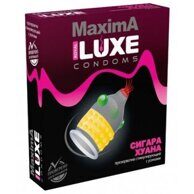 Презерватив "Luxe Maxima" Сигара Хуана для особого секса, 1 шт